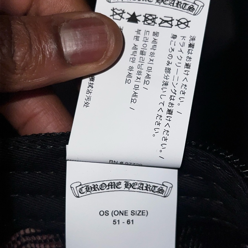 Chrome Hearts Triple Calf Hair Cross Trucker - Picture 6 of 10
